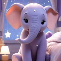 Cute Elephant HD Wallpaper 4K